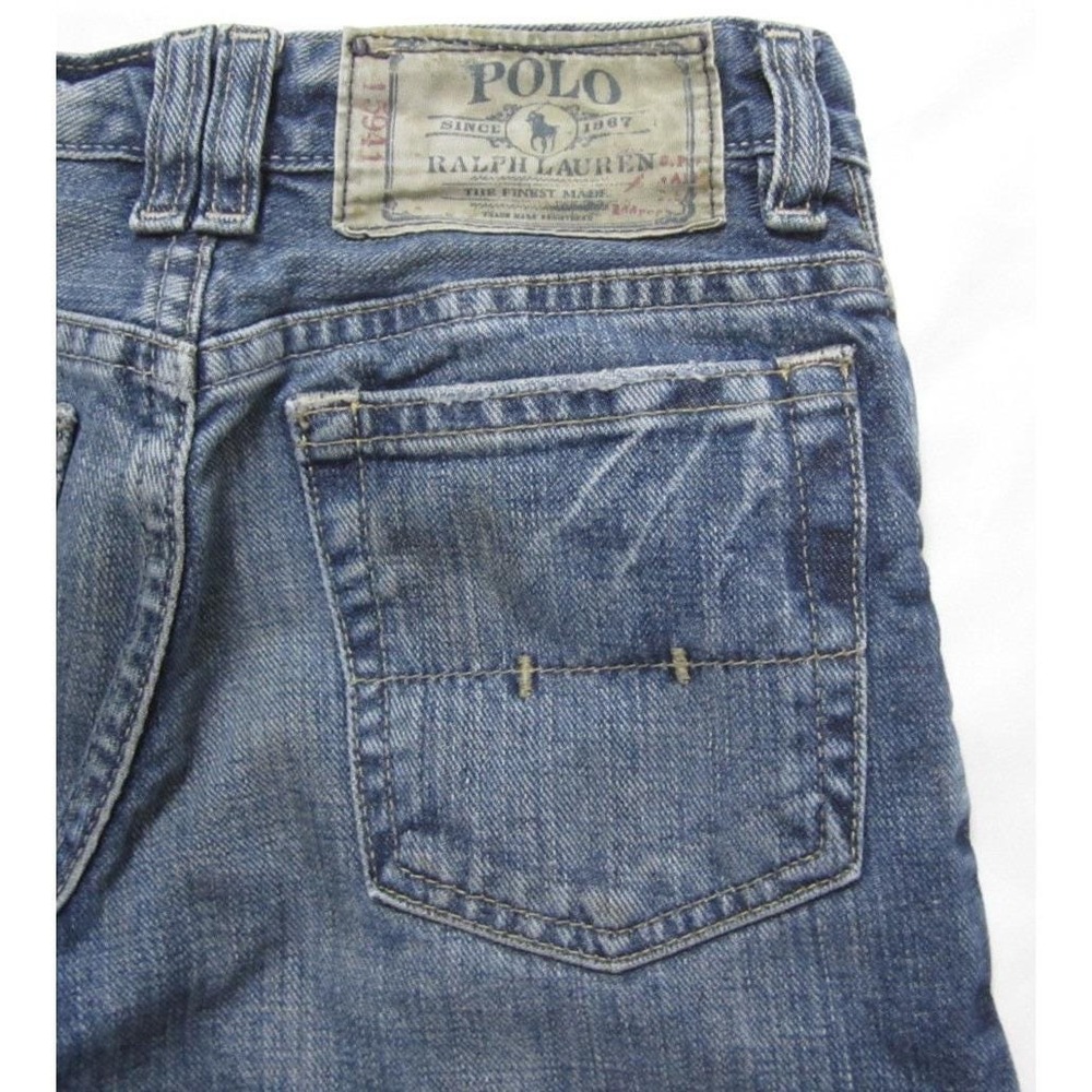 Vtg 90s Polo Ralph Lauren Women Sz 8 Jeans Western Streetwear (WP525)